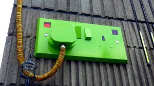 big green plug